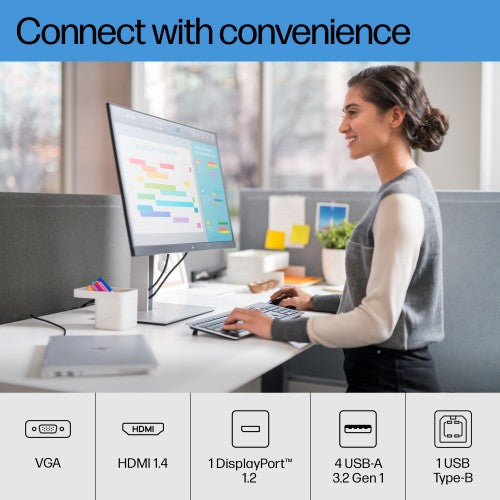 9VG82AA#ABU | HP E-Series E27q G4 QHD Monitor