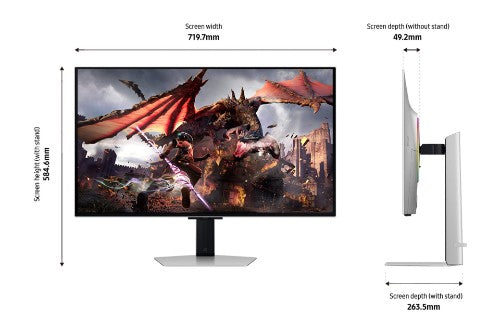 LS32DG802SUXXU | Samsung 32" Odyssey OLED G80SD UHD, 240Hz Smart Gaming Monitor