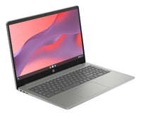 HP Chromebook 15a-nb0006na Intel® N N100 39.6 cm (15.6") HD 4 GB LPDDR5-SDRAM 128 GB UFS Wi-Fi 6 (802.11ax) ChromeOS Silver