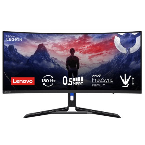 67C7GACBUK | Lenovo Legion R34w-30 computer monitor 86.4 cm (34") 3440 x 1440 pixels Wide Quad HD LCD Black