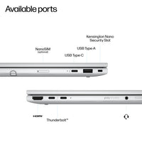 HP EliteBook 8 Flip G1i AI PC Intel Core Ultra 7 255U Hybrid (2-in-1) 33.8 cm (13.3") Touchscreen WUXGA 32 GB LPDDR5x-SDRAM 512 GB SSD Wi-Fi 7 (802.11be) Windows 11 Pro Silver