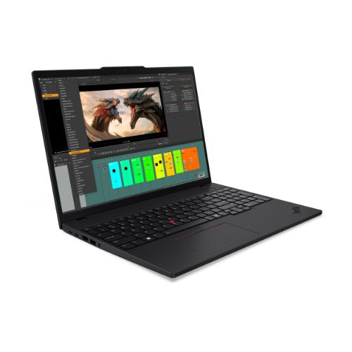 21QR0058UK | Lenovo ThinkPad P16s Gen 4 (AMD) Copilot+ PC AMD Ryzen™ AI 7 350 Mobile workstation 40.6 cm (16") WUXGA 32 GB DDR5-SDRAM 1 TB SSD Wi-Fi 7 (802.11be) Windows 11 Pro English Black