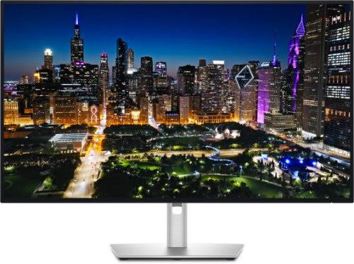 DELL-U3225QE | DELL UltraSharp U3225QE computer monitor 80 cm (31.5") 3840 x 2160 pixels 4K Ultra HD LCD Black, Silver