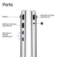 HP OmniBook 3 Laptop Next Gen AI 16-bz0010nax Copilot+ PC Snapdragon X1-26-100 40.6 cm (16") 2K 16 GB LPDDR5x-SDRAM 512 GB SSD Wi-Fi 6E (802.11ax) Windows 11 Home Grey, Silver
