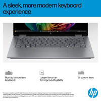 HP OmniBook X FlipNGAI 14-fm0001na Copilot+ PC Intel Core Ultra 7 256V Hybrid (2-in-1) 35.6 cm (14") Touchscreen 3K 16 GB LPDDR5x-SDRAM 1 TB SSD Wi-Fi 7 (802.11be) Windows 11 Home Silver