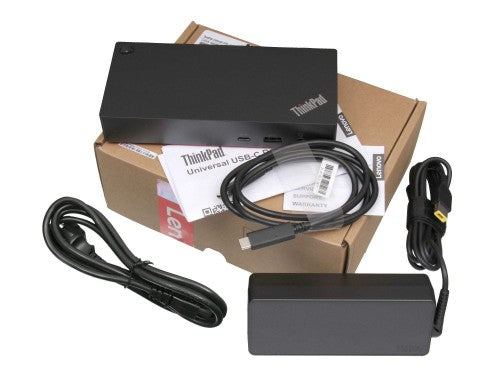 40AY0090EU | Lenovo ThinkPad Universal USB-C Dock Wired USB 3.2 Gen 1 (3.1 Gen 1) Type-C Black