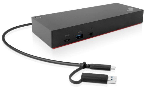 40AF0135EU | Lenovo 40AF0135EU laptop dock/port replicator Wired Black