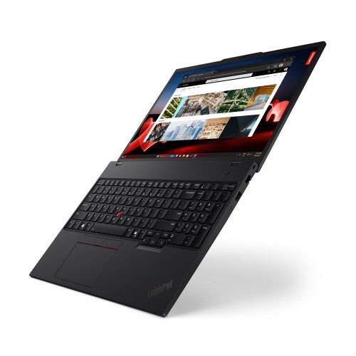 21MN00EEUK | Lenovo ThinkPad T16 Gen 3 Intel Core Ultra 5 125U Laptop 40.6 cm (16") Touchscreen WUXGA 16 GB DDR5-SDRAM 512 GB SSD Wi-Fi 6E (802.11ax) Windows 11 Pro English Black