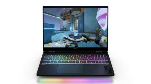 HP OMEN MAX Gaming 16-ak0000na Copilot+ PC AMD Ryzen AI 9 375 Laptop 40.6 cm (16") WQXGA 32 GB DDR5-SDRAM 1 TB SSD NVIDIA GeForce RTX 5080 Wi-Fi 7 (802.11be) Windows 11 Home Black