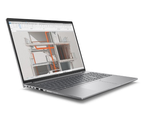 8T179EA#ABU | HP Zbook X G1i 16 inch Mobile Workstation PC Wolf Pro Security Edition - Data Science Intel Core Ultra 7 265HX 40.6 cm (16") 2.5K 64 GB DDR5-SDRAM 1 TB SSD NVIDIA RTX PRO 1000 Blackwell Wi-Fi 7 (802.11be) Windows 11 Pro AI Workstation, AI PC Silver