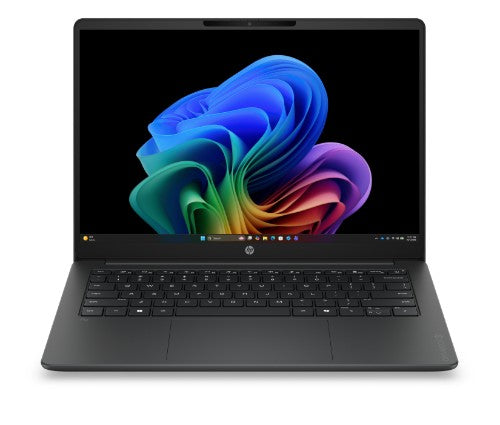 HP OmniBook 3 Laptop Next Gen AI 14-hz0001nax Copilot+ PC Snapdragon X1-26-100 35.6 cm (14") 2K 16 GB LPDDR5x-SDRAM 256 GB SSD Wi-Fi 6E (802.11ax) Windows 11 Home Silver