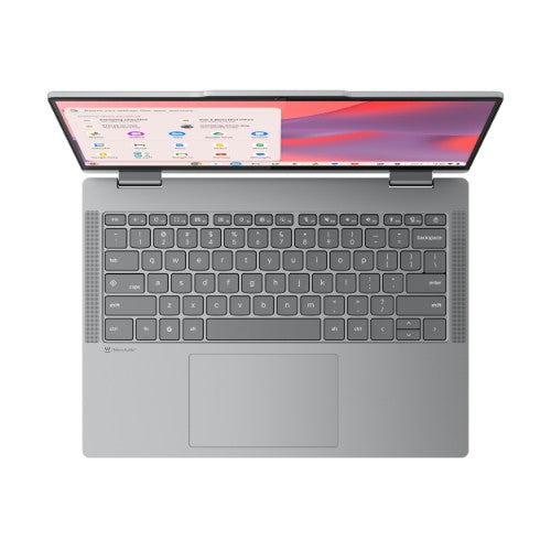 83LL0002UK | Lenovo Chrome 2in1 14IRU10 Intel Core 5 120U Chromebook 35.6 cm (14") Touchscreen WUXGA 8 GB LPDDR5-SDRAM 128 GB UFS Wi-Fi 6E (802.11ax) ChromeOS English Grey