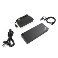 Lenovo 40AF0135UK laptop dock/port replicator Wired USB 3.2 Gen 1 (3.1 Gen 1) Type-C Black (SALE)