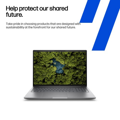 HP Zbook X G1i 16 inch Mobile Workstation PC Wolf Pro Security Edition - Data Science Intel Core Ultra 7 255H 40.6 cm (16") 2.5K 32 GB DDR5-SDRAM 1 TB SSD NVIDIA RTX PRO 1000 Blackwell Wi-Fi 7 (802.11be) Windows 11 Pro AI Workstation, AI PC Silver