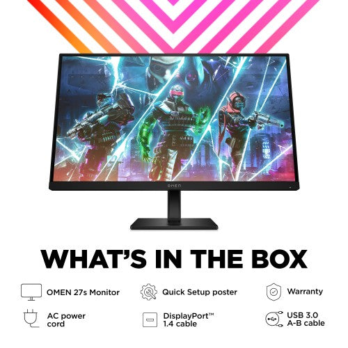 780G5AA#ABU | OMEN by HP 27 inch FHD 240Hz Gaming Monitor - OMEN 27s