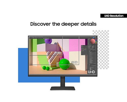 LS27D800UAUXXU | Samsung LS27D800UAU computer monitor 68.6 cm (27") 3840 x 2160 pixels 4K Ultra HD Black