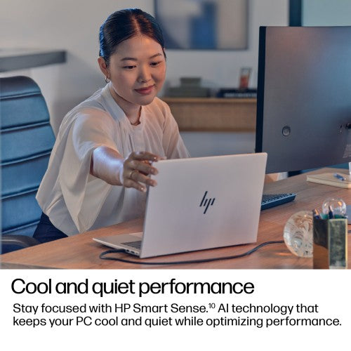 D63JCET#ABU | HP EliteBook 8 G1i Next Gen AI PC Wolf Pro Security Edition Copilot+ PC Intel Core Ultra 5 226V Laptop 35.6 cm (14") WUXGA 16 GB LPDDR5x-SDRAM 512 GB SSD Wi-Fi 7 (802.11be) Windows 11 Pro Silver