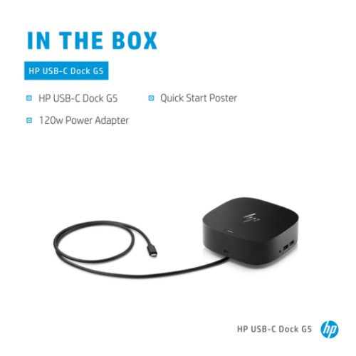 5TW10AA#ABU | HP USB-C Dock G5