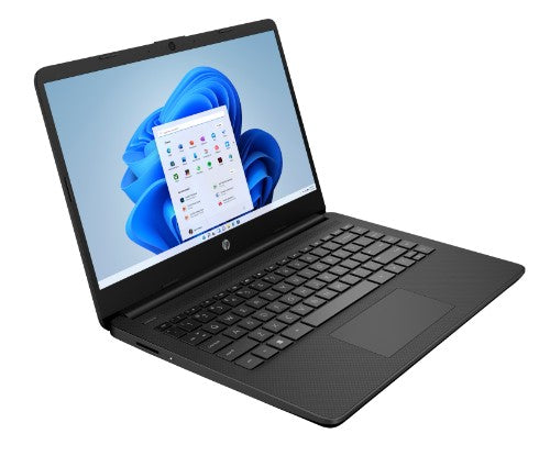 BM2T8EA#ABU | HP 14s-dq3001na Intel® Celeron® N4500 Laptop 35.6 cm (14") HD 4 GB DDR4-SDRAM 64 GB eMMC Wi-Fi 6 (802.11ax) Windows 11 Home in S mode Black