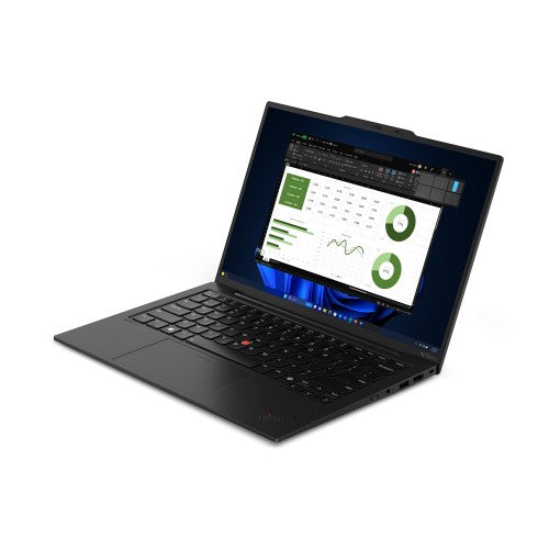 21KC0057UK | Lenovo ThinkPad X1 Carbon Gen 12 Intel Core Ultra 7 155U Laptop 35.6 cm (14") WUXGA 32 GB LPDDR5x-SDRAM 512 GB SSD Wi-Fi 6E (802.11ax) Windows 11 Pro UK English Black
