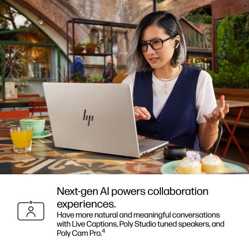 HP EliteBook 6 G1q Next Gen AI PC Copilot+ PC Snapdragon X1P-42-100 Laptop 35.6 cm (14") WUXGA 32 GB LPDDR5x-SDRAM 512 GB SSD Wi-Fi 7 (802.11be) Windows 11 Pro Silver