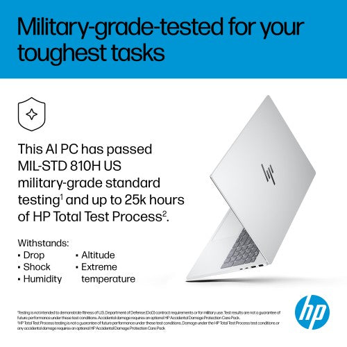 HP OmniBook 7 AI 16-ay0003na Intel Core Ultra 5 225H Laptop 40.6 cm (16") 2K 16 GB DDR5-SDRAM 1 TB SSD Wi-Fi 6E (802.11ax) Windows 11 Home AI PC Silver
