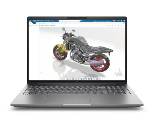DM5Y9ET#ABU | HP ZBook X G2i 16 inch Mobile Workstation PC Wolf Pro Security Edition - Data Science Copilot+ PC Intel Core Ultra 7 356H 40.6 cm (16") WUXGA 32 GB DDR5-SDRAM 1 TB SSD Wi-Fi 7 (802.11be) Windows 11 Pro AI Workstation, AI PC Silver