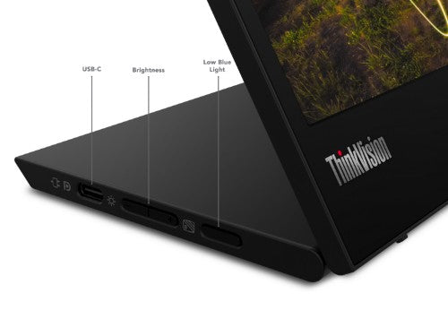 62CAUAT1WL | Lenovo ThinkVision M15 computer monitor 39.6 cm (15.6") 1920 x 1080 pixels Full HD LED Black