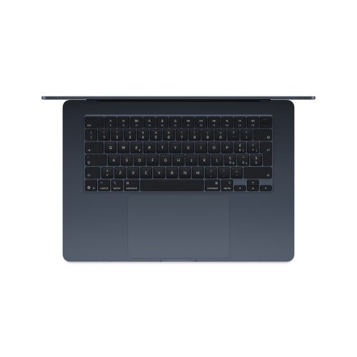 Z1LW-001-SPA | Apple MacBook Air CTO 15", Midnight, M5 (10-core CPU, 10-core GPU, 16-core Neural Engine), 16GB unified memory, 512GB SSD storage, Backlit Magic Keyboard with Touch ID - Spanish