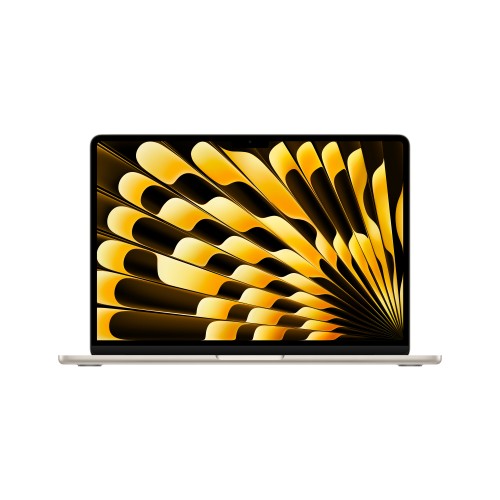 MC7W4B/A | Apple MacBook Air 13-inch : M2 chip with 8-core CPU and 8-core GPU, 16GB, 256GB - Starlight
