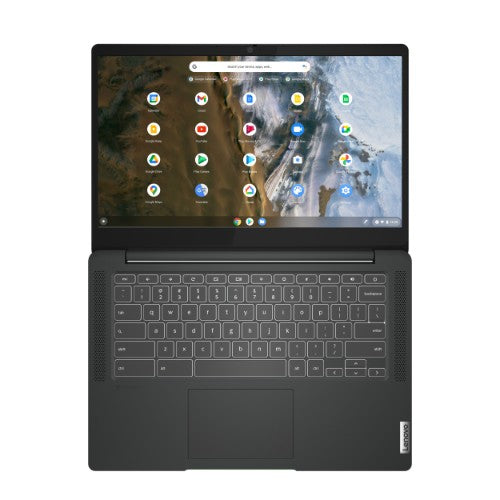 Lenovo IdeaPad 5 Chrome 14ITL6 Intel® Pentium® Gold 7505 Chromebook 35.6 cm (14") Full HD 4 GB LPDDR4x-SDRAM 128 GB SSD Wi-Fi 6 (802.11ax) ChromeOS UK English Grey