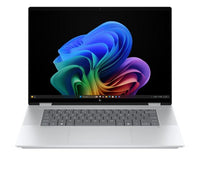 HP OmniBook X Flip 2-in-1 Laptop Next Gen AI 16-as0010nax Copilot+ PC Intel Core Ultra 7 256V 40.6 cm (16") Touchscreen 3K 16 GB LPDDR5x-SDRAM 1 TB SSD Wi-Fi 6E (802.11ax) Windows 11 Home Silver