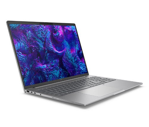 B72T2ET#ABU | HP ZBook 8 G1i Intel Core Ultra 7 255H Mobile workstation 40.6 cm (16") WUXGA 32 GB DDR5-SDRAM 512 GB SSD NVIDIA RTX 500 Ada Wi-Fi 7 (802.11be) Windows 11 Pro AI Workstation, AI PC Silver