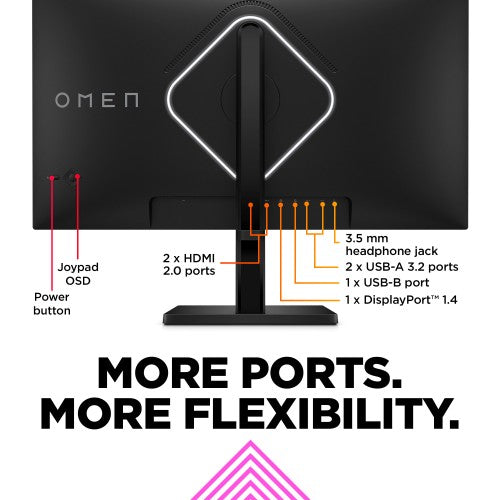 780G5AA#ABU | OMEN by HP 27 inch FHD 240Hz Gaming Monitor - OMEN 27s