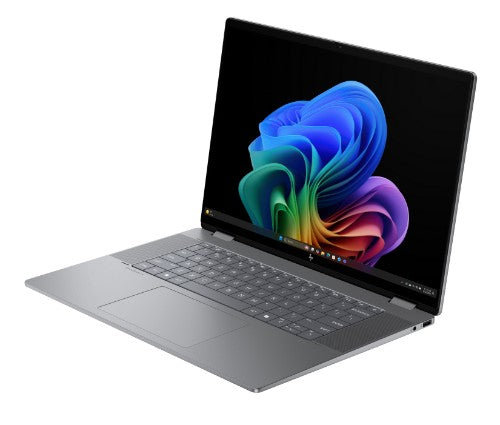 DC2A6EA#ABU | HP OmniBook X Flip 2-in-1 Laptop Next Gen AI 16-ar0011nax Copilot+ PC AMD Ryzen™ AI 5 340 40.6 cm (16") Touchscreen 2K 16 GB LPDDR5x-SDRAM 512 GB SSD Wi-Fi 6E (802.11ax) Windows 11 Home Silver