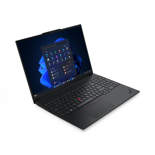 Lenovo ThinkPad E16 Gen 3 (AMD) AMD Ryzen™ 5 230 Laptop 40.6 cm (16") WUXGA 16 GB DDR5-SDRAM 512 GB SSD Wi-Fi 6E (802.11ax) Windows 11 Pro English Black