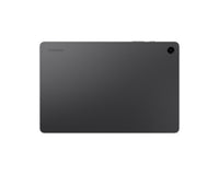 Graphite Samsung Galaxy Tab A9+ 11-inch tablet rear view with single camera and Samsung logo.