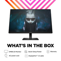 OMEN by HP 23.8 inch FHD 165Hz Gaming Monitor - OMEN 24