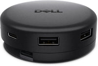 DELL DA326 Wired USB 3.2 Gen 1 (3.1 Gen 1) Type-C Black