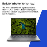 HP E0EU5EA laptop Copilot+ PC Intel Core Ultra 7 356H 40.6 cm (16") 2.5K 32 GB DDR5-SDRAM 1 TB SSD Wi-Fi 7 (802.11be) Windows 11 Pro AI Workstation, AI PC Silver