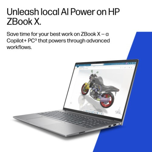 HP ZBook X G2i 16 inch Mobile Workstation PC Wolf Pro Security Edition - Data Science Copilot+ PC Intel Core Ultra 7 356H 40.6 cm (16") WUXGA 32 GB DDR5-SDRAM 1 TB SSD NVIDIA RTX PRO 2000 Blackwell Wi-Fi 7 (802.11be) Windows 11 Pro AI Workstation, AI PC S