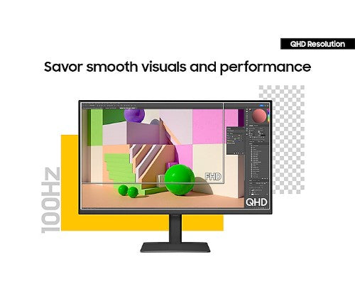 LS27D600UAUXXU | Samsung LS27D600UAU computer monitor 68.6 cm (27") 2560 x 1440 pixels Quad HD Black