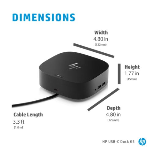 5TW10AA#ABU | HP USB-C Dock G5