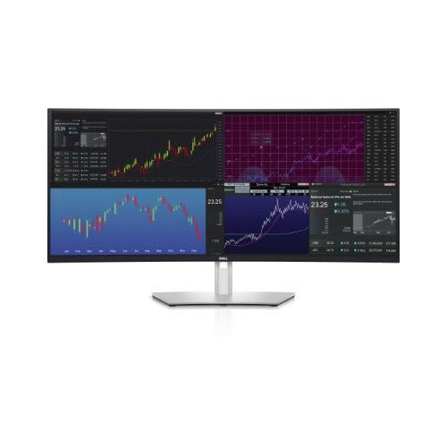 DELL-U3824DW | DELL UltraSharp U3824DW computer monitor 95.2 cm (37.5") 3840 x 1600 pixels Wide Quad HD+ LCD Black, Silver