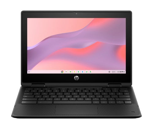 5P9S9EA#ABU | HP Fortis Flip G1m Chromebook MediaTek 520 29.5 cm (11.6") Touchscreen HD 8 GB LPDDR4x-SDRAM 64 GB eMMC Wi-Fi 6 (802.11ax) ChromeOS Black