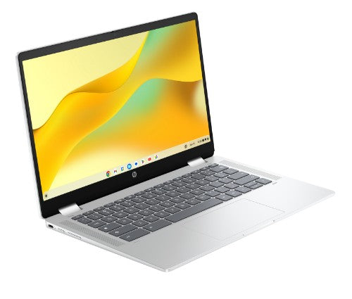 A2SA6EA#ABU | HP Chromebook x360 14b-cd0002na Intel® N N100 35.6 cm (14") Touchscreen HD 4 GB LPDDR5-SDRAM 128 GB eUFS Wi-Fi 6 (802.11ax) ChromeOS Silver