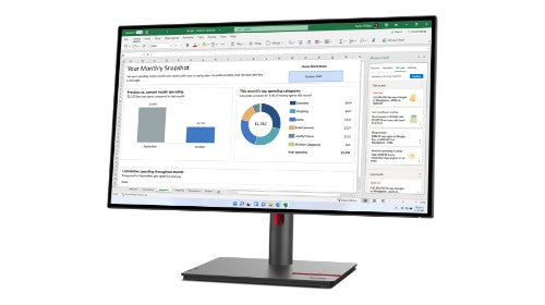 63A1GAT1UK | Lenovo ThinkVision P27h-30 68.6 cm (27") 2560 x 1440 pixels Quad HD IPS