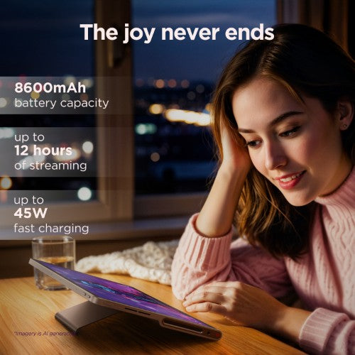 Lenovo Tab Plus 8GB 128GB EMMC Android, Luna Grey
