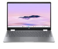 HP Chromebook x360 14b-cd0009nax Intel® Core™ i3 i3-N305 35.6 cm (14") Touchscreen Full HD 8 GB LPDDR5-SDRAM Wi-Fi 6 (802.11ax) ChromeOS Silver