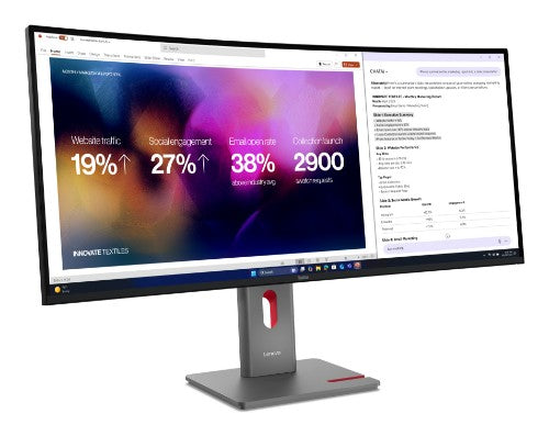 64B4XAT1UK | Lenovo ThinkVision P40WD-40 Monitor